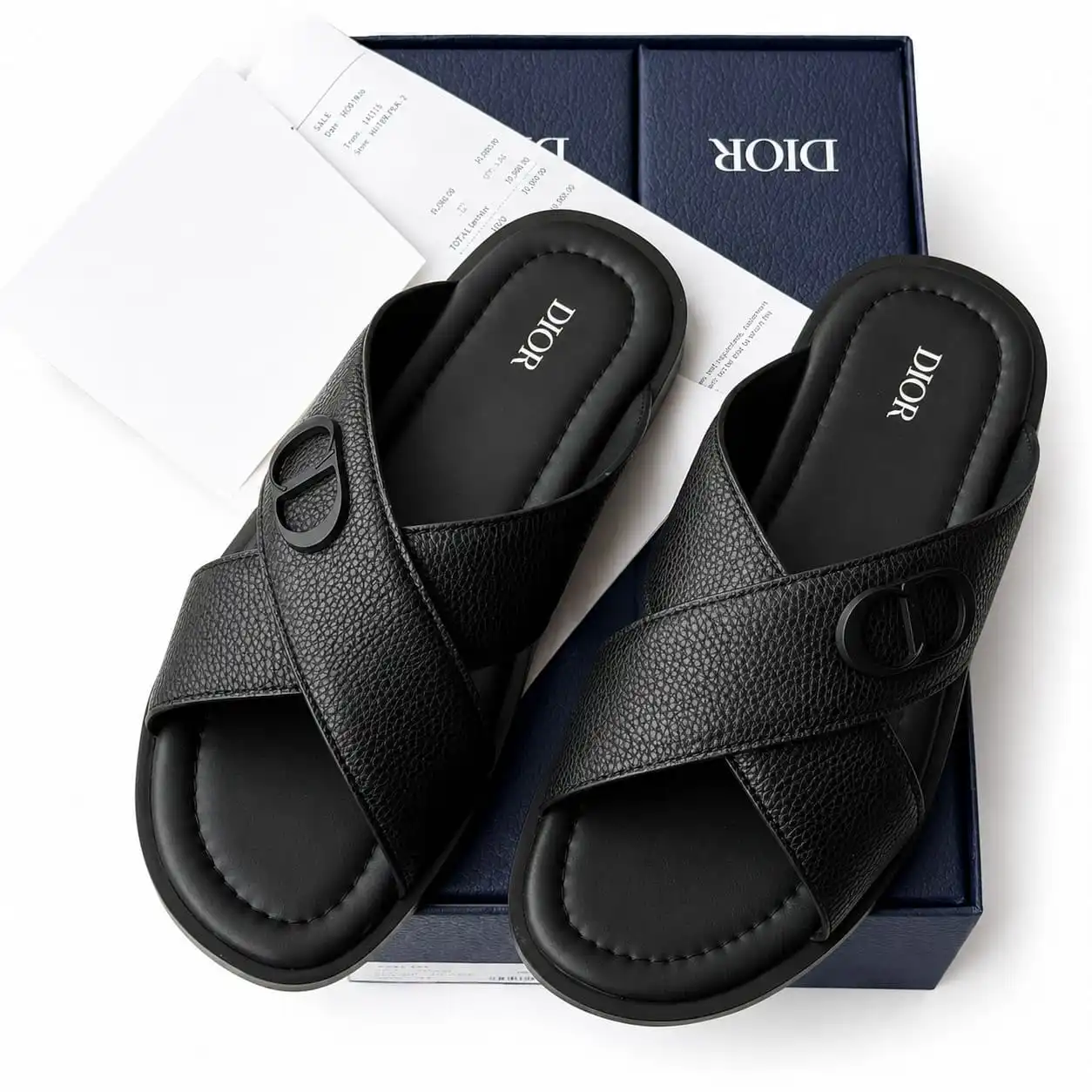 Dior Slippers Black